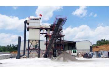 怀化明达建材，南方路机V7-100干式制砂设备应用