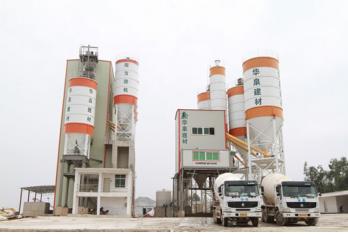 广东湛江华泉——南方路机FBJ3000干混砂浆搅拌站+HZS240S 混凝土、湿拌砂浆两用站的应用